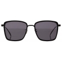 Bottega Veneta - Rectangular Sunglasses - Black Grey - Sunglasses - Bottega Veneta Eyewear