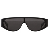 Bottega Veneta - Acetate Mask Sunglasses - Black Grey - Sunglasses - Bottega Veneta Eyewear