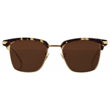 Bottega Veneta - Clubmaster Sunglasses - Brown Havana - Sunglasses - Bottega Veneta Eyewear