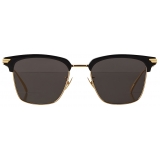Bottega Veneta - Clubmaster Sunglasses - Black Gold - Sunglasses - Bottega Veneta Eyewear