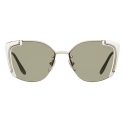 Prada - Contemporary Sunglasses - White Pale Gold - Prada Collection - Sunglasses - Prada Eyewear