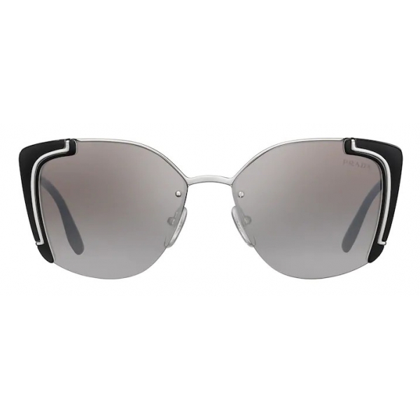 Prada - Prada Ornate - Contemporary Sunglasses - Black Pale Gold - Sunglasses - Prada Eyewear