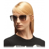 Prada - Prada Ornate - Contemporary Sunglasses - Black Pale Gold - Sunglasses - Prada Eyewear