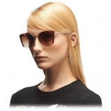 Prada - Prada Ornate Collection - Occhiali Contemporary - Marrone Oro Palido - Occhiali da Sole - Prada Eyewear