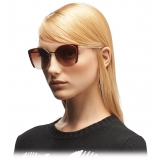 Prada - Prada Ornate - Contemporary Sunglasses - Brown Pale Gold - Sunglasses - Prada Eyewear