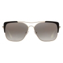 Prada - Prada Eyewear - Square Sunglasses - Black Pale Gold - Prada Collection - Sunglasses - Prada Eyewear