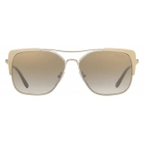 Prada - Prada Eyewear Collection - Occhiali Squadrati - Avorio Oro Palido - Occhiali da Sole - Prada Eyewear