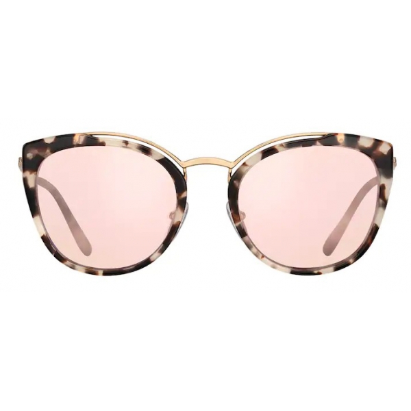 Prada - Prada Cinéma - Cat Eye Sunglasses - Chalk White Tortoiseshell - Prada Collection - Sunglasses - Prada Eyewear