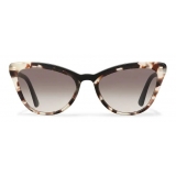 Prada - Prada Ultravox Collection - Occhiali Cat-Eye - Tartaruga Cammeo - Prada Collection - Occhiali da Sole - Prada Eyewear