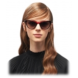 Prada - Prada Ultravox - Cat Eye Sunglasses - Red Tortoiseshell - Prada Collection - Sunglasses - Prada Eyewear