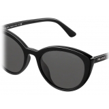 Prada - Prada Ultravox Collection - Occhiali Cat-Eye Alternative fit - Nero - Occhiali da Sole - Prada Eyewear