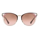 Prada - Prada Cinéma - Cat Eye Sunglasses - Horn Cocoa Brown - Prada Collection - Sunglasses - Prada Eyewear