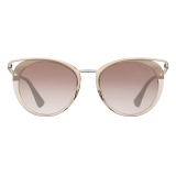 Prada - Prada Cinéma - Cat Eye Sunglasses - Horn Pumice - Prada Collection - Sunglasses - Prada Eyewear