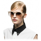 Prada - Prada Cinéma - Cat Eye Sunglasses - Horn Pumice - Prada Collection - Sunglasses - Prada Eyewear