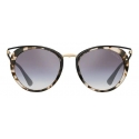 Prada - Prada Cinéma - Cat Eye Sunglasses - Chalk White Tortoiseshell - Prada Collection - Sunglasses - Prada Eyewear