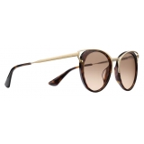 Prada - Prada Cinéma - Cat Eye Sunglasses - Tortoiseshell - Prada Collection - Sunglasses - Prada Eyewear