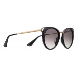 Prada - Prada Cinéma - Cat Eye Sunglasses - Black - Prada Collection - Sunglasses - Prada Eyewear