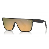 Tom Ford - Wyhat Sunglasses - Occhiali da Sole in Acetato Rettangolari - FT0709 - Nero Oro - Tom Ford Eyewear