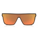 Tom Ford - Wyhat Sunglasses - Soft Rectangular Acetate Sunglasses - FT0709 - Black Orange - Tom Ford Eyewear