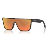 Tom Ford - Wyhat Sunglasses - Soft Rectangular Acetate Sunglasses - FT0709 - Black Orange - Tom Ford Eyewear