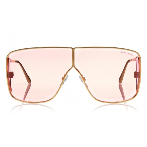 Arriba 76+ imagen tom ford spector sunglasses pink