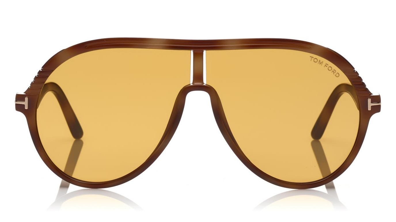 Tom Ford - Montgomery Sunglasses - Pilot Acetate Sunglasses - FT0647 -  Yellow - Tom Ford Eyewear - Avvenice