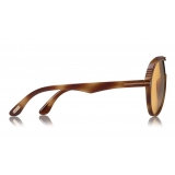 Tom Ford - Montgomery Sunglasses - Occhiali da Sole Pilot in Acetato - FT0647 - Giallo - Tom Ford Eyewear