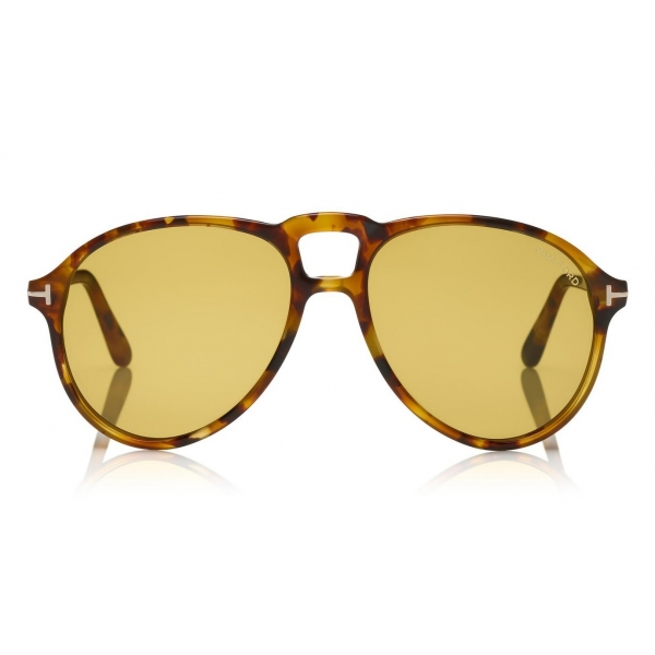 Tom Ford - Lennon Sunglasses - Occhiali da Sole Pilot in Acetato - FT0645 - Oliva - Tom Ford Eyewear