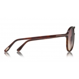 Tom Ford - Lennon Sunglasses - Occhiali da Sole Pilot in Acetato - FT0645 - Havana - Tom Ford Eyewear