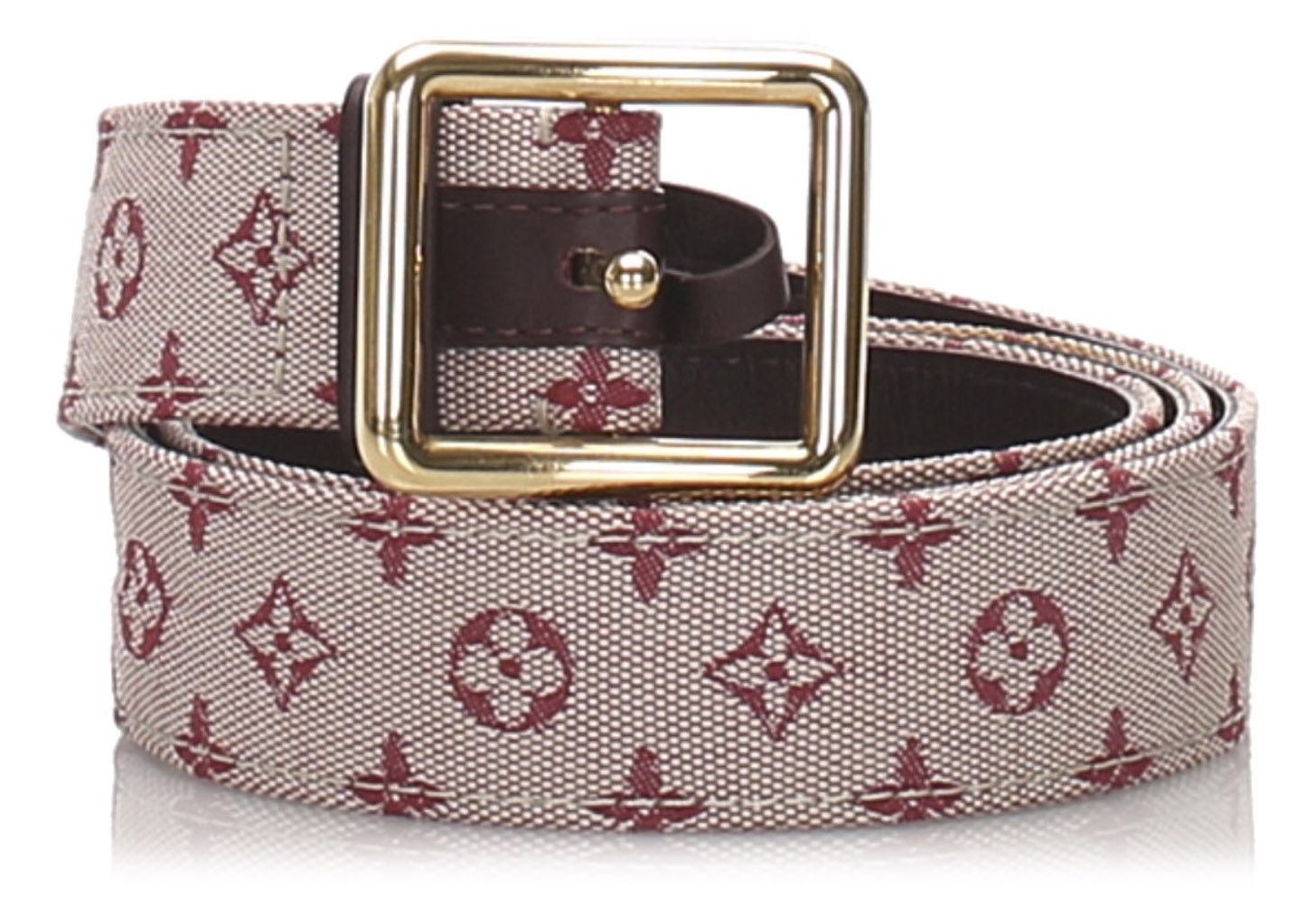 LV belt with monogram - The High Luxury