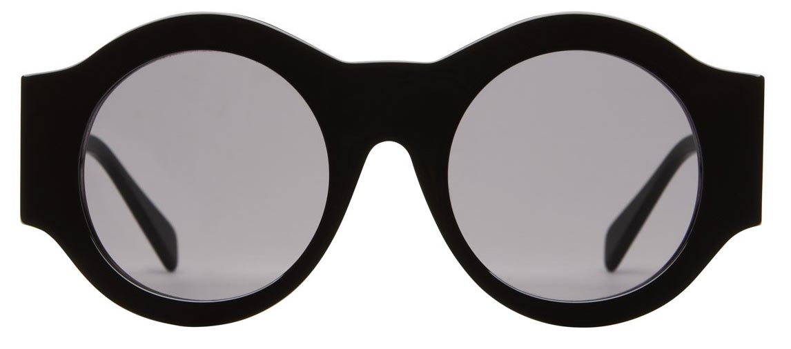 Kuboraum - Mask A5 - Black Shine - A5 BS - Sunglasses - Kuboraum Eyewear -  Avvenice