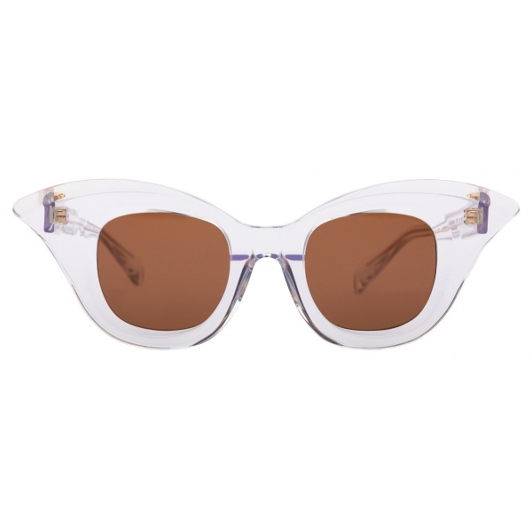Kuboraum - Mask B20 - Crystal - B20 CR - Sunglasses - Kuboraum Eyewear