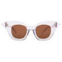 Kuboraum - Mask B20 - Crystal - B20 CR - Sunglasses - Kuboraum Eyewear