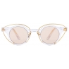 Kuboraum - Mask N10 - Cristallo - N10 CR - Occhiali da Sole - Kuboraum Eyewear