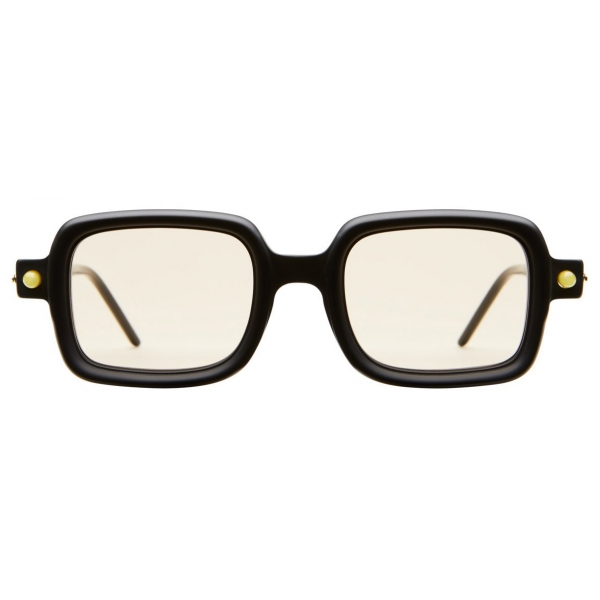 Kuboraum - Mask P2 - Black Matt + Yellow - P2 BM TT - Sunglasses - Kuboraum Eyewear