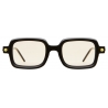 Kuboraum - Mask P2 - Nero Opaco + Giallo - P2 BM TT - Occhiali da Sole - Kuboraum Eyewear