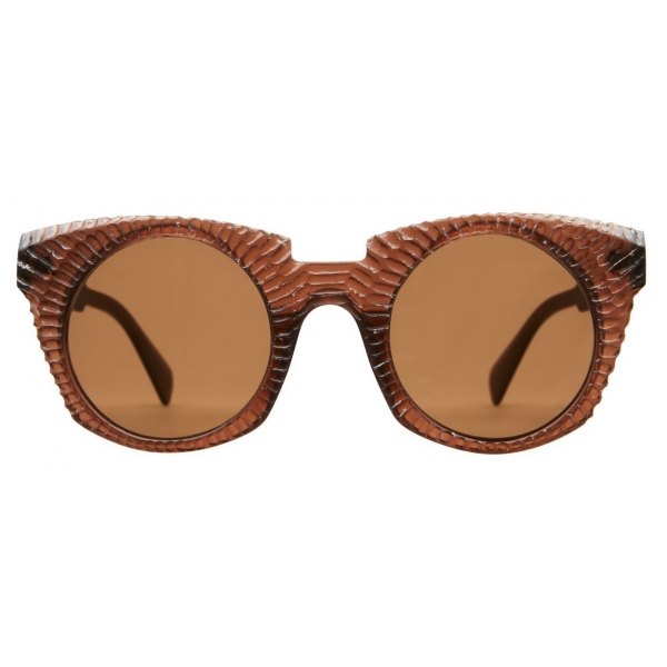 Kuboraum - Mask U6 - Fossil - U6 CHO FO - Sunglasses - Kuboraum Eyewear