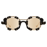 Kuboraum - Mask V1 - Black & Gold - V1 GB - Sunglasses - Kuboraum Eyewear