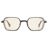 Kuboraum - Mask H22 - Metallic Blue and Gold - H22 BG - Sunglasses - Kuboraum Eyewear