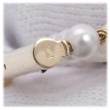 Chanel Vintage - Mademoiselle Pearl Watch - Perle Bianche e Oro Giallo - Orologio di Perle Chanel - Alta Qualità Luxury