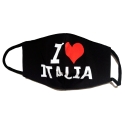 Leda Di Marti - I Love Italia - 5 High Quality Protection Mask - Coronavirus - COVID19 - Made in Italy