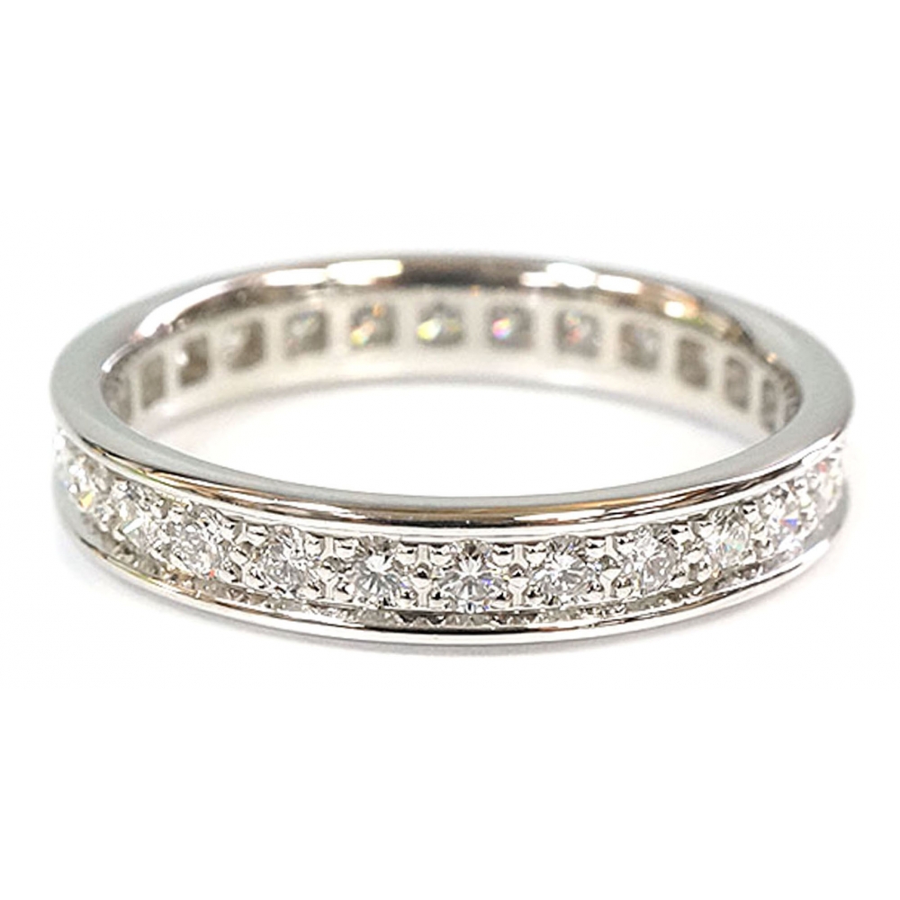 Cartier Vintage - Diamond Ballerine Ring - Cartier Ring in White Gold 18k - Luxury  High Quality - Avvenice