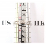 Cartier Vintage - Diamond Ballerine Ring - Cartier Ring in White Gold 18k - Luxury High Quality