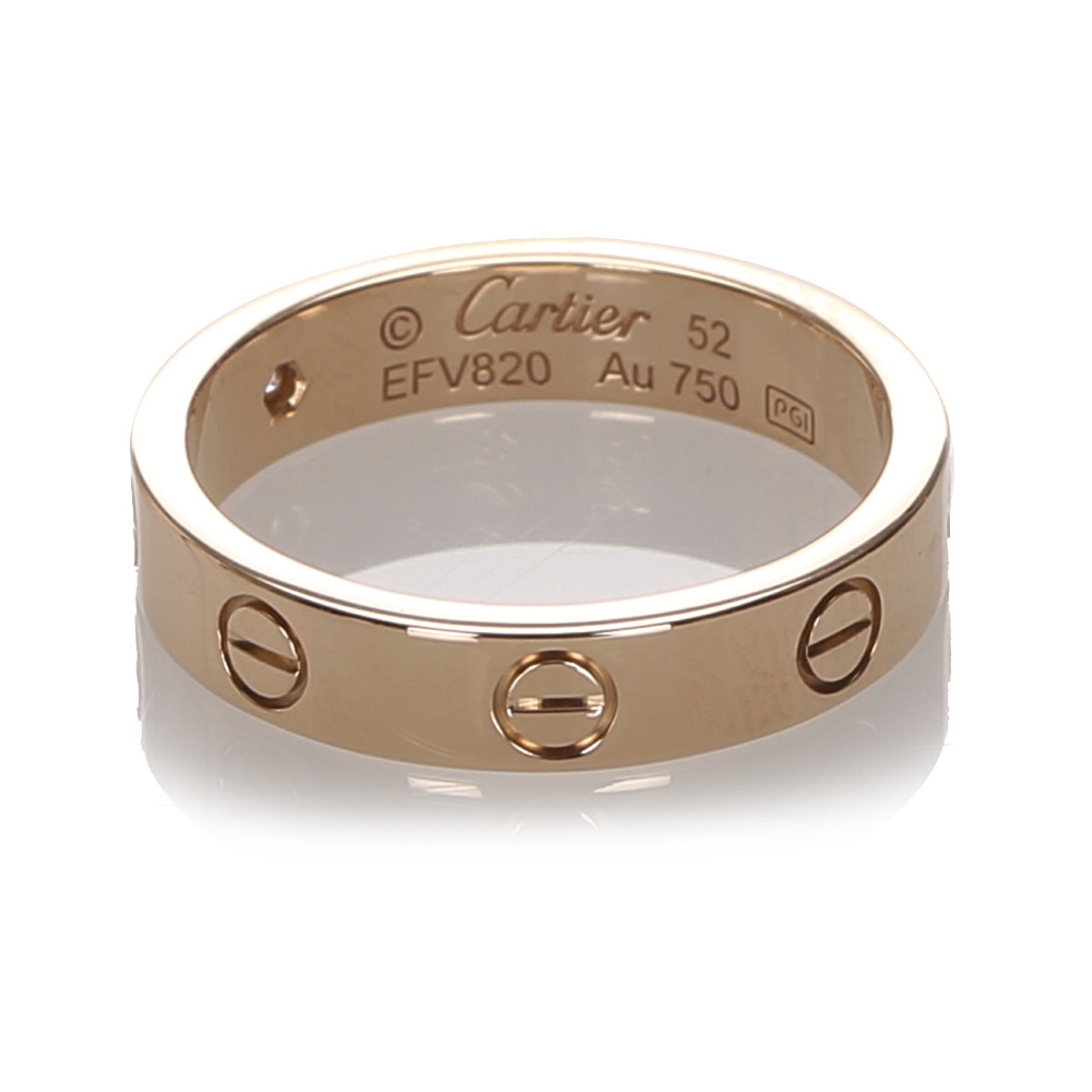 Cartier Vintage - Diamond Love Ring - Cartier Ring in Yellow Gold