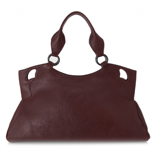 Marcello de Cartier Leather Handbag 