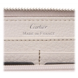 Cartier Vintage - Leather C de Cartier International Wallet - Beige - Portafoglio in Pelle - Alta Qualità Luxury