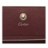 Cartier Vintage - Leather Must de Cartier Coin Pouch - Nero - Portafoglio in Pelle - Alta Qualità Luxury