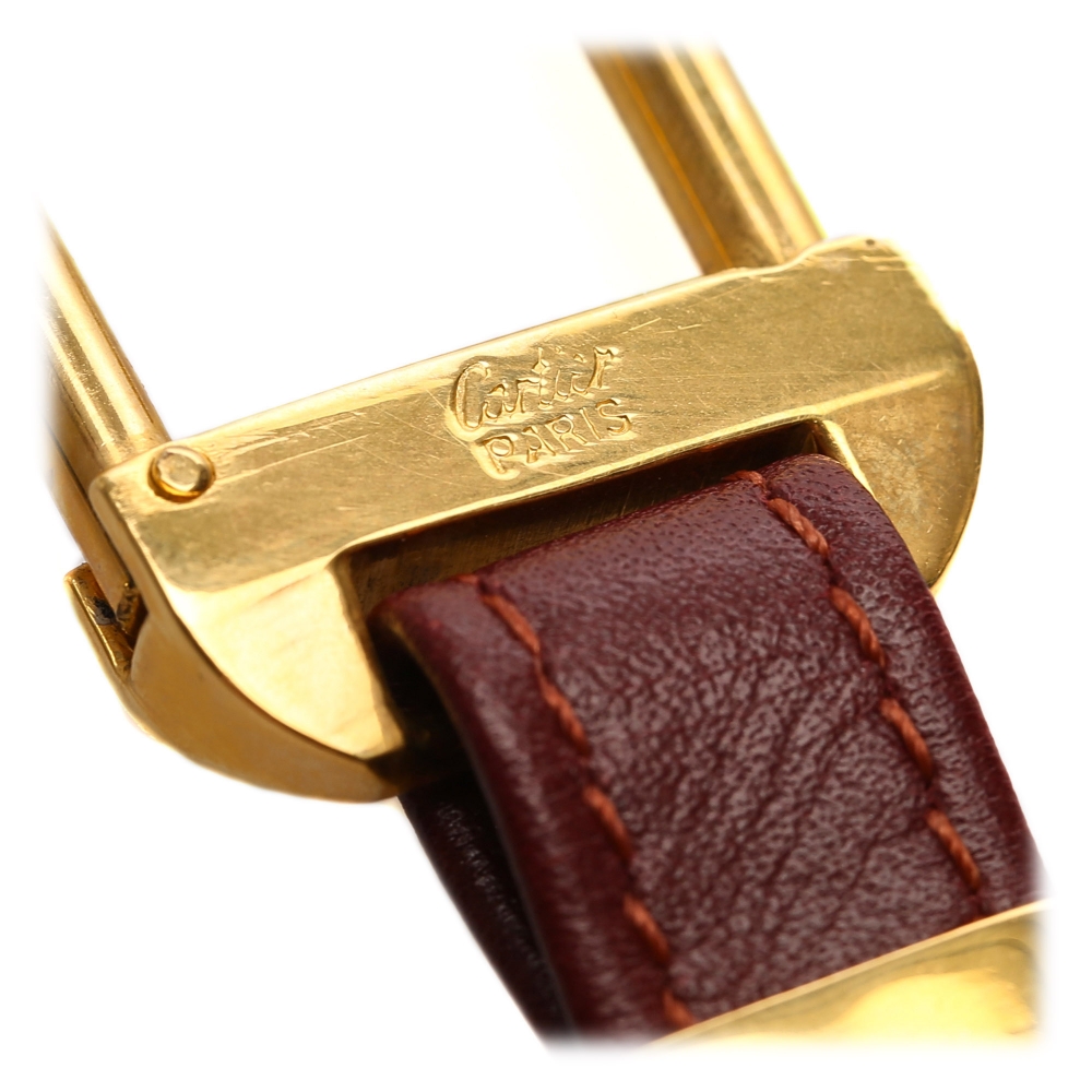 cartier key ring leather