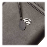 Cartier Vintage - Leather Shoulder Bag - Black - Cartier Handbag in Leather - Luxury High Quality