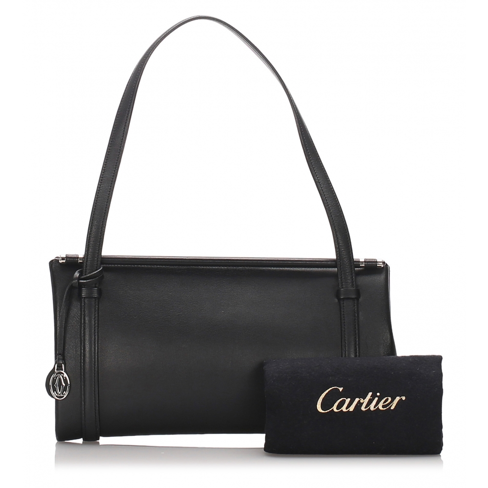 Cartier, Bags, Authentic Cartier Wristlet Pochette